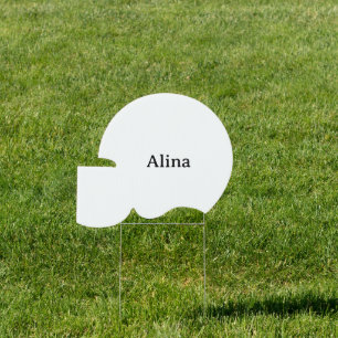 Simple Brand Promotion Helmet 24" x 20" Sign