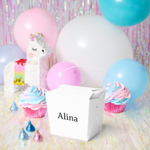 Simple Brand Promotion Large 3" x 2.75" x 3.75" Favor Boxes