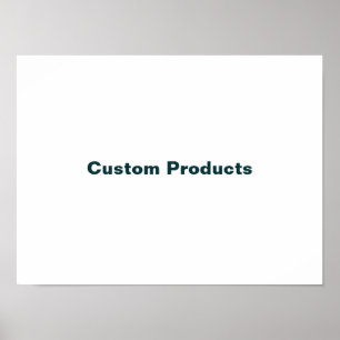 Simple Brand Promotion Matte Value Paper Poster