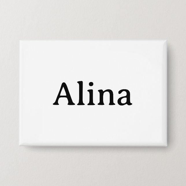 Simple Brand Promotion Rectangle 3.5" x 2.5" Button (Front)