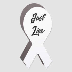 Simple Brand Promotion Ribbon Car Magnet