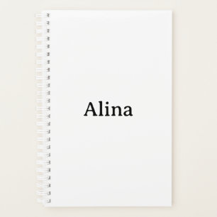 Simple Brand Promotion small 5.5" x 8.5" Planner