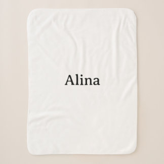 Simple Brand Promotion small Sherpa Blanket