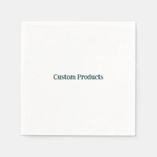 Simple Brand Promotion Standard Cocktail Paper Napkins