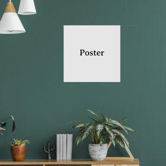 Simple Brand Promotion Standard Semi-Gloss 24"x24" Poster