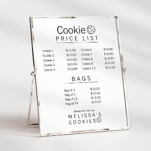 Simple Brand Ready Bakery Menu  Flyer