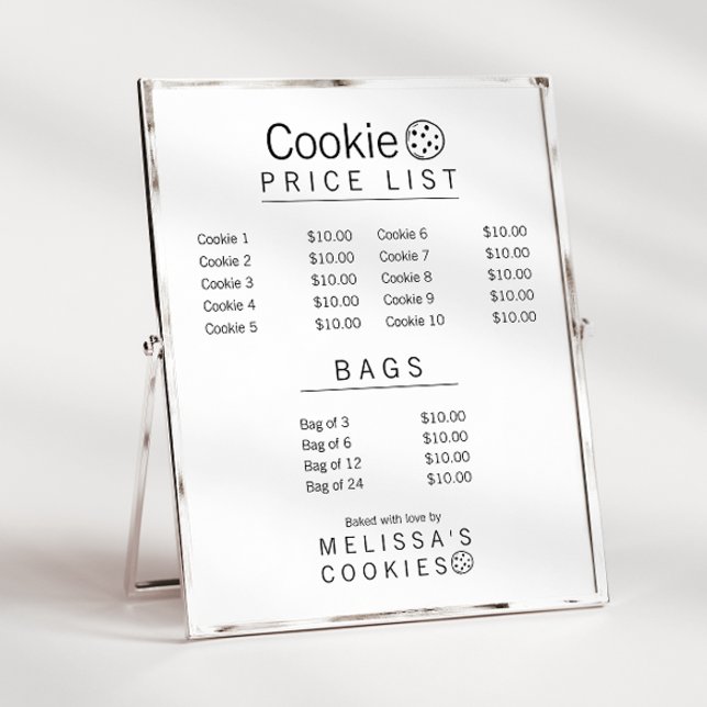 Simple Brand Ready Bakery Menu  Flyer (Creator Uploaded)