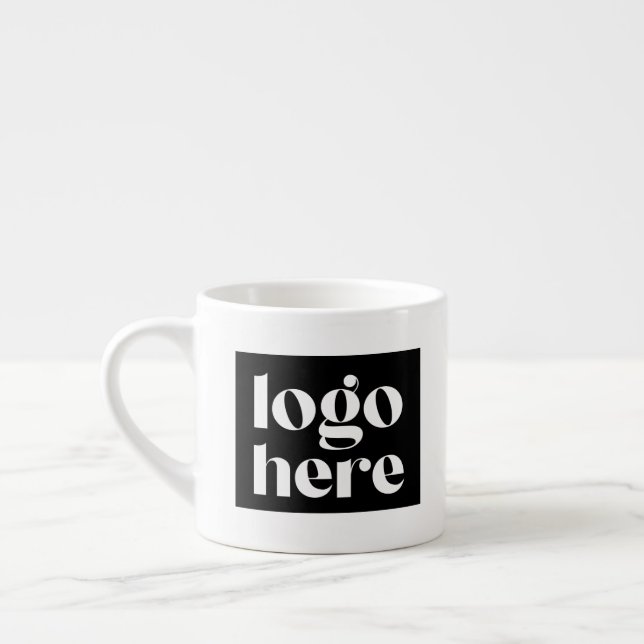 Simple Branded Business Logo Mug (Left)