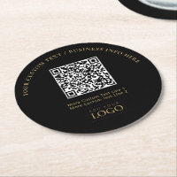 Simple Branded Business Logo QR Code Promotional