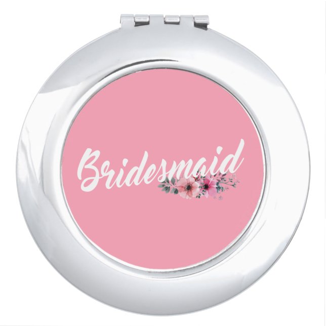 Simple Bridesmaid Wedding Calligraphy | Mirror (Front)
