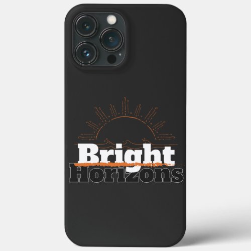 Simple Bright Horizons iPhone 13 Pro Max Cases