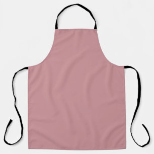 Simple Budget Solid Color Dusty Peach Pastel Apron