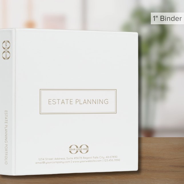 Simple Business Binder with Custom Logo (Creator Uploaded)