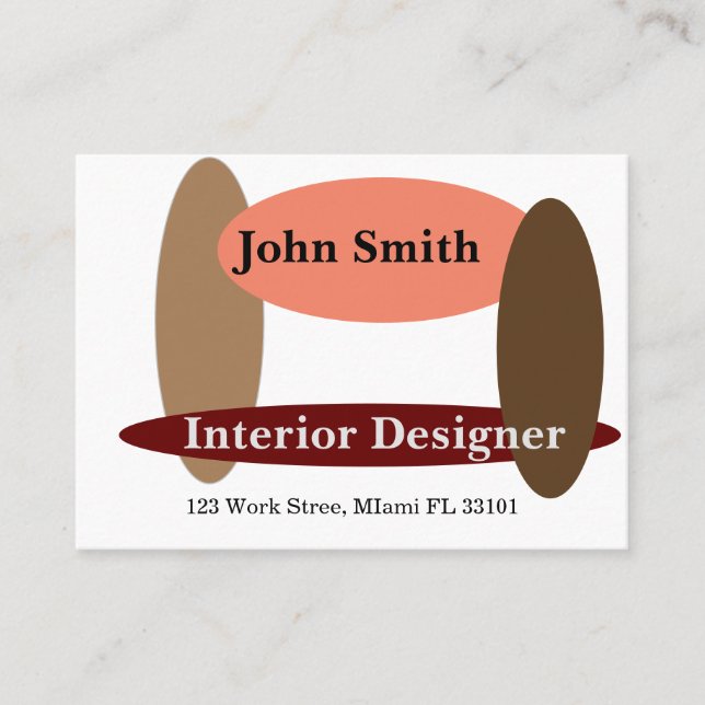 Simple business card (Front)