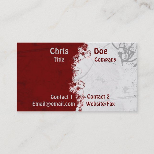 Simple Business Card (Front)