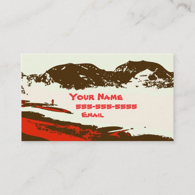 Simple Business Card (Front)