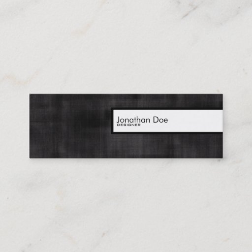 Customizable Simple Business Card