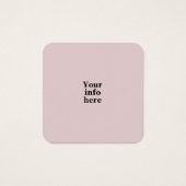 Simple business card (Back)