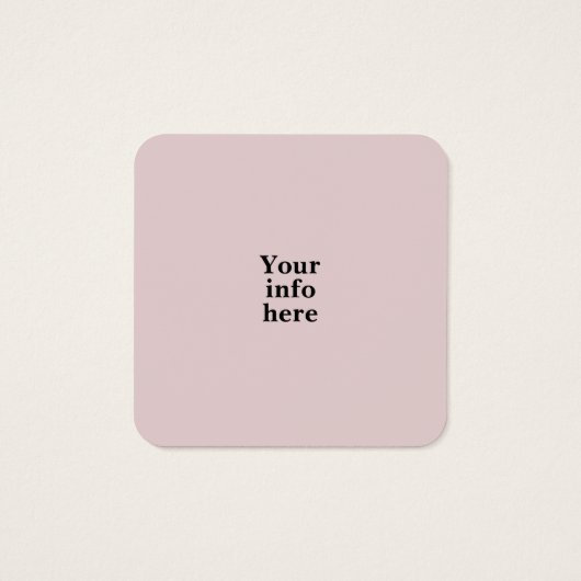 Simple business card (Back)