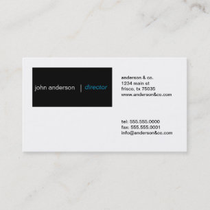 Simple Business Card