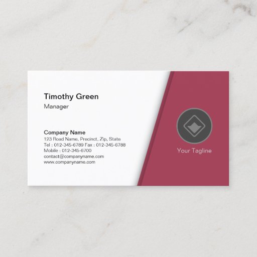 Customizable Simple Business Card #28
