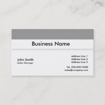 Simple Business Card Design by studioart at Zazzle