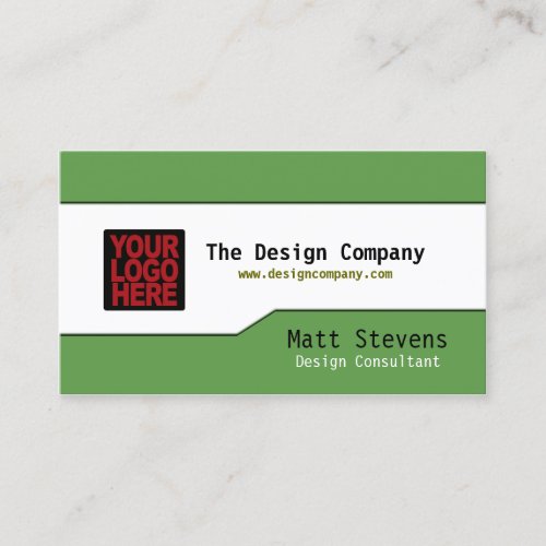 Simple Business Card Top Bottom