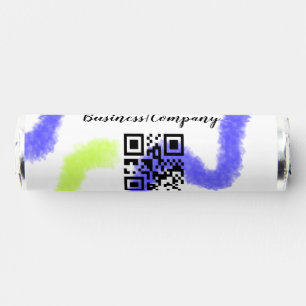 Simple business company website barcode QR add nam Breath Savers® Mints