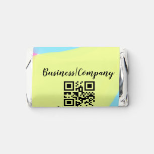 Simple business company website barcode QR add nam Hershey's Miniatures
