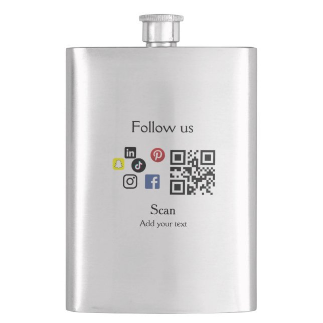 Simple business company website barcode QR code Flask (Front)