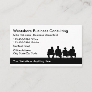 Simple Business Consulting Service Card