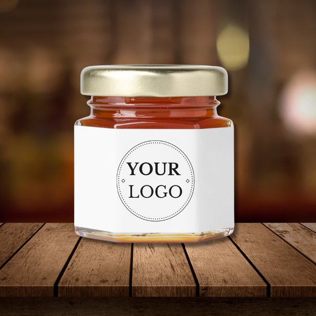 Simple Business Corporate Logo Honey Jar Favors (Creator Uploaded)
