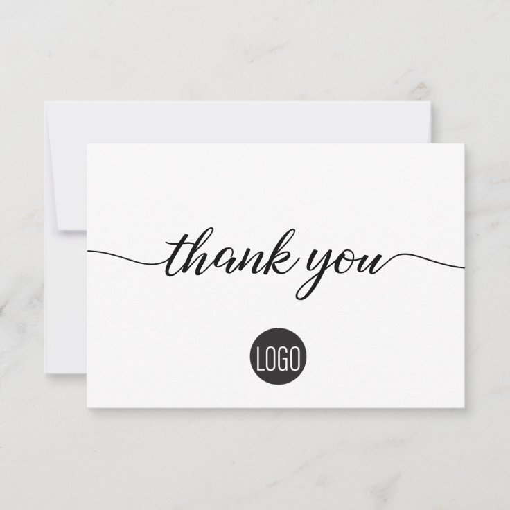 Simple Business Customer Appreciation Thank you | Zazzle