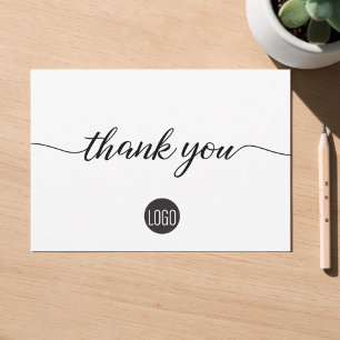 Simple Business Customer Appreciation Thank you Card