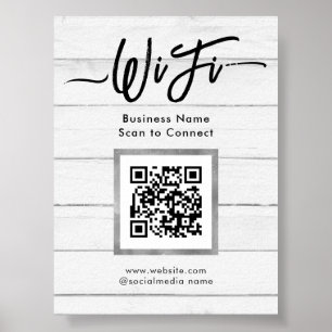 Simple Business Guest Wifi Poster