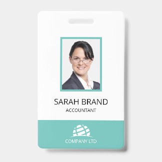 Simple Business ID Staff Badge