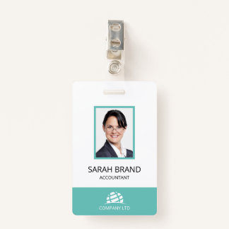 Simple Business ID Staff Badge
