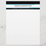 SIMPLE BUSINESS LETTERHEAD :: hi-tech zing 8<br><div class="desc">Original illustration design copyright edgeplus*cre8tiv 2010 A modern, technical looking design for your business image to make the right lasting impression. Perfect for many professions looking for that visual creative edge over their competitors to stand out from the crowd! Personalized with your details this cleverly designed letterhead is suitable for...</div>