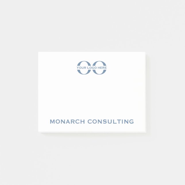 Simple Business Logo 4x3 Notes (Front)
