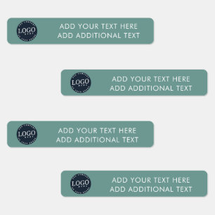 Simple Business Logo and Custom Name Labels