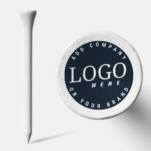 Simple Business Logo and Website Custom Golf Tees