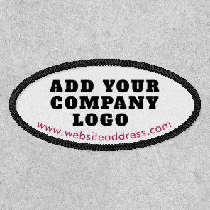 Simple Business Logo and Website Custom Patch