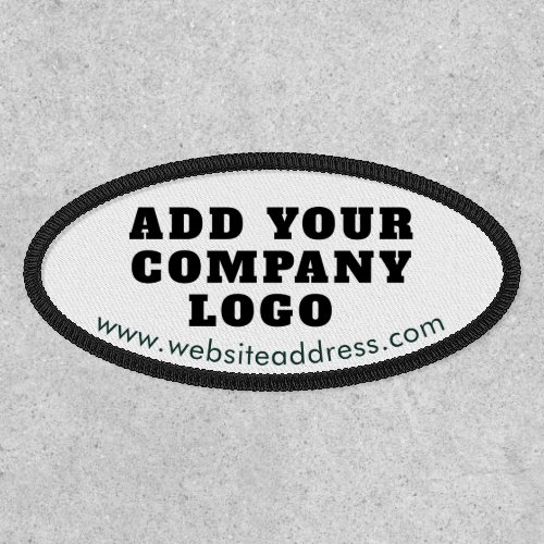 Simple Business Logo and Website Custom Patch
