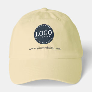 Simple Business Logo and Website Promotional Swag Hat