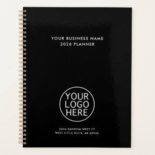 Simple Business Logo Corporate 2026 Employees Planner