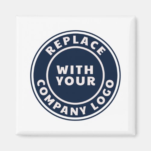 Simple Business Logo Corporate Employees Custom Magnet