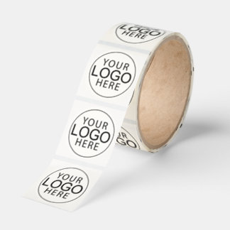 Simple Business Logo Custom Corporate Classic Round Sticker