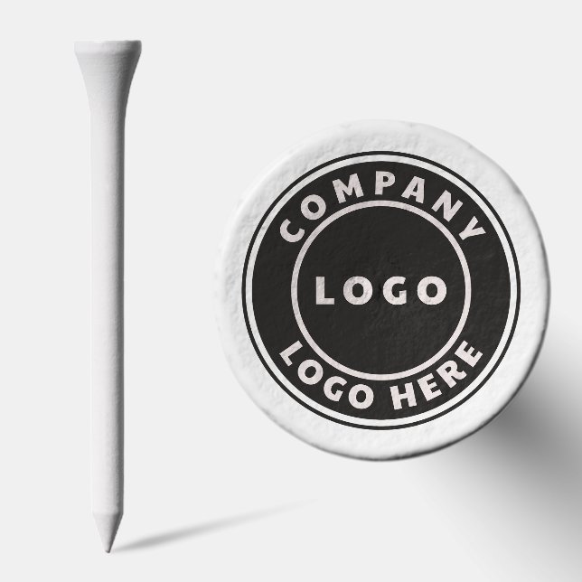 Simple Business Logo Custom Name Promotional Golf Tees (Combo)