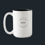 Simple Business logo Custom QR code website pro Two-Tone Coffee Mug<br><div class="desc">Introducing our Simple Business Logo Custom QR Code Website Pro Two-Tone Coffee Mug! This sleek and stylish mug allows you to showcase your business logo while also offering a unique promotional opportunity to increase web traffic and customer engagement. With your business logo prominently displayed on the mug, you can make...</div>