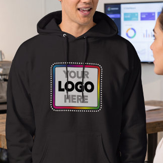 Simple Business Logo Hoodie - Large Front Print